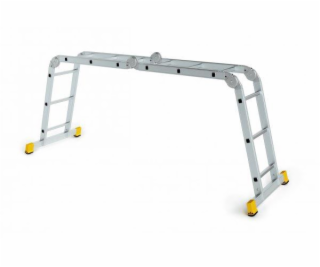 Hliníkový univerzálny rebrík Forte Tools 4410, 4*3 bal