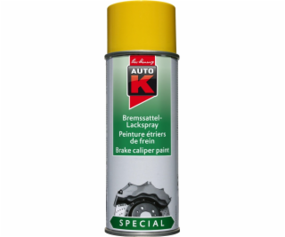 Barva na brzdové díly Auto K 1233075, žlutá, 400 ml