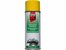 Barva na brzdové díly Auto K 1233075, žlutá, 400 ml