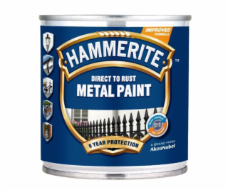 Farba na kov Hammerite Smooth, biela, 0,25 l
