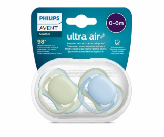 Šidítko Avent Ultra air Neutral 2ks 0- 6 m kluk Vel.0-6 m