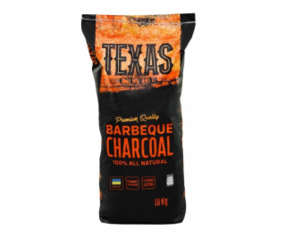 Texas Club 10 kg Drevené uhlie (hrubé frakcie)