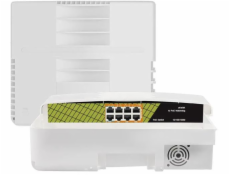 Switch Conexpro GNT-P1008G6-F venkovní, 8x GLAN s PoE, 120W