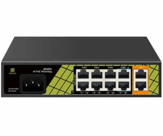 Switch Conexpro GNT-P1210SG 2x GLAN, 8x LAN s PoE, 120W