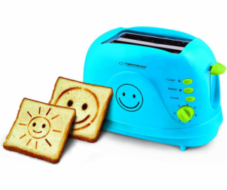 Toustovač Esperanza Smiley Blue (EKT003B)