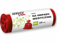 Stella STELLA sáčky na zdravotnický odpad, LDPE, 60 l, 20 ks.