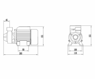 Vodní čerpadlo Haushalt VS-370QB, 370W