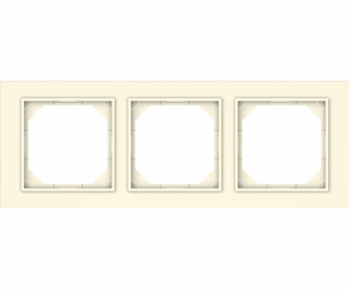 Trojlůžko VILMA QR1000, barva slonová kost