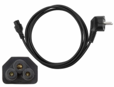 Kábel BLOW EURO M, C5 F, 1,5 m, čierny 98-204