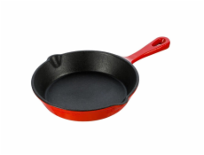 Litinová pánev GRAND FEU FRYP15R, O15,5 cm, červená