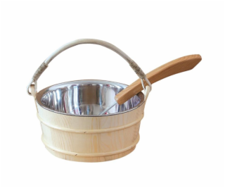 Saunová vana s lopatkou FLAMMIFERA AP-010W, 5l