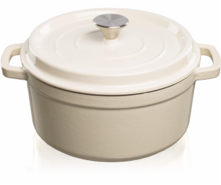 Hrnec Grand feu FEUMWHITE, 24 cm x 24 cm x 10,5 cm, 3,5 l