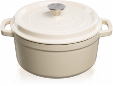 Hrnec Grand feu FEUMWHITE, 24 cm x 24 cm x 10,5 cm, 3,5 l