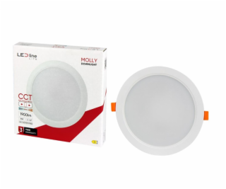 Zápustné svietidlo LED Line MOLLY, 18W, 3000-6000°K, LED