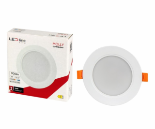 Zápustné svietidlo LED Line MOLLY, 9W, 4000°K, LED