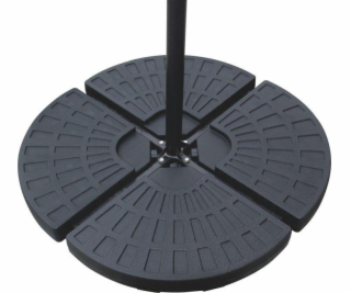 Podstavec pre záhradnú skicu Domoletti, 63 cm, čierna