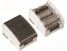 Rozvodný blok pawbol 100A 500V 4P 7 Terminál E.4076