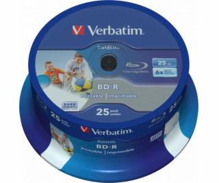 Verbatim BD-R 25 GB 6x 25 kusov (43811)