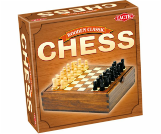 Taktická hra Drevený klasický šach (14024)