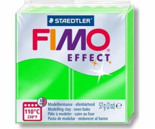 Fimo termosetová plastová hmota Efekt neónovo zelená 57g