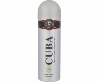 Dezodorant Cuba Black v spreji 200 ml