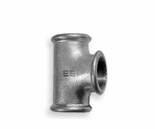 Odlewnia Zawiercie Tee B1 3/4" čierna - 13798