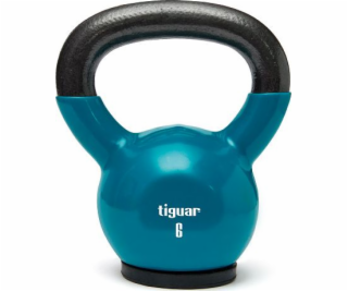 Tiguar TI-KB0006 pogumovaný kettlebell 6 kg