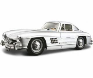 Bburago Mercedes-Benz 300SL 1954 Strieborná 1:24 BBURAGO