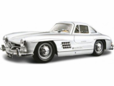 Bburago Mercedes-Benz 300SL 1954 Strieborná 1:24 BBURAGO