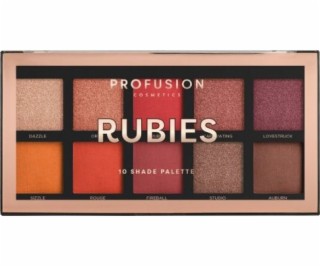 Paletka očných tieňov ProFusion Profusion Rubies Paletka ...