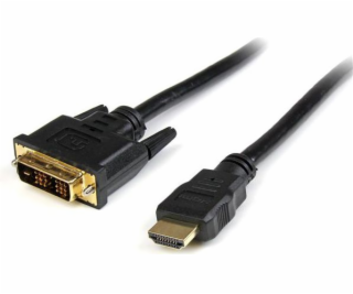 StarTech HDMI - DVI-D kábel 3m čierny (HDDVIMM3M)