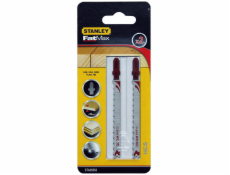 Pílové listy Stanley FATMAX pre priamočiaru pílu T, 2 ks. pre PVC drevo STA25552