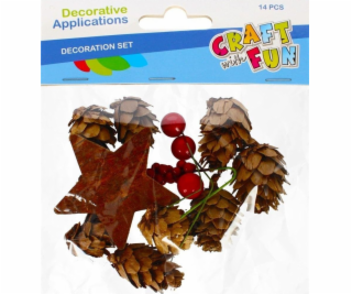 Craft with Fun DEKORÁCIA DEKORÁCIA PRÍRODA BOROVICE AKC 1...