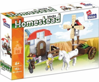 ALLEBLOX BLOCKS KONŠTR ALLEBLOX FARMA 183EL 29X19X5 36/72