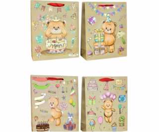 W&K Glitter darčeková taška KR 1001 S