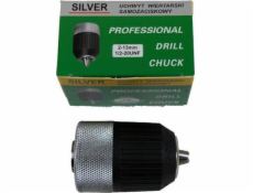 Strieborná HLAVA VRTÁKA 13mm-1/2-SAMUPINACÍ KOV - PLAST /STRIEBORNÁ EXSV006