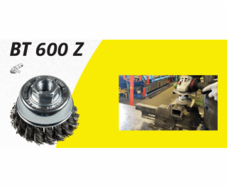 Klingspor K. KEFKA HLAVNÁ 65mm M14 BT600Z TWISTED WIRE