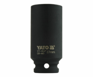 Yato 6-bodová rázová objímka 1/2" 27 mm dlhá (YT-1047)