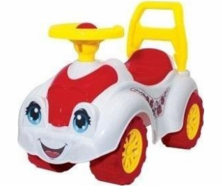 Technok odrážadlo auto biele