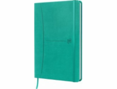Oxford Oxford Signature Notebook A5/104k tyrkysové body