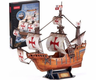 Kubická zábava KUBICKÁ ZÁBAVA PUZZLE 3D SANTA MARIA