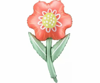 Fóliový balónik Party Deco Flower, 53x96 cm, mix jednej v...