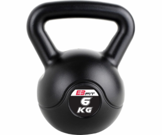 Kettlebell Eb Fit bitúmenový 6 kg