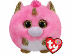 MGA Mascot TY PUFFIES Fantasia ružový jednorožec 42508