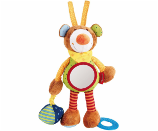 Sigikid Aktivačný plyšák - Medvedík s hryzátkom, zrkadlom...