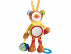 Sigikid Aktivačný plyšák - Medvedík s hryzátkom, zrkadlom, vibračnou a šuštiacou fóliou - PlayQ (40100)