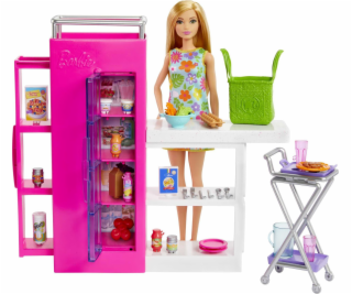 Súprava špajze pre bábiky Barbie Mattel (HJV38)
