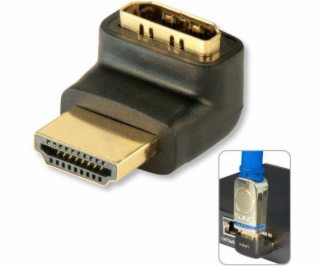 Lindy AV adaptér HDMI - HDMI čierny (41086)
