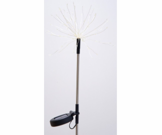 Saska Garden Solárna lampa púpava Firework 90LED Inox