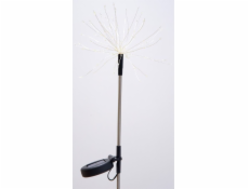 Saska Garden Solárna lampa púpava Firework 90LED Inox